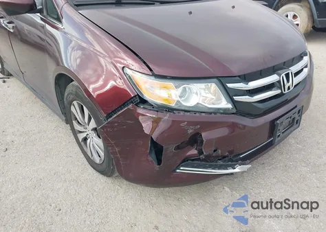 2015 Honda Odyssey Ex-L z USA, uszkodzony, nr VIN 5FNRL5H67FB057519